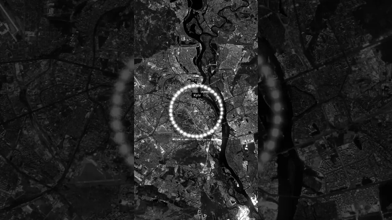 What would happen if a 50 Megaton nuclear bomb hit Kyiv Ukraine? #shorts