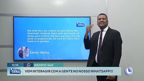 Mensagens do Whatsapp 2º Bloco - 16/11/2023