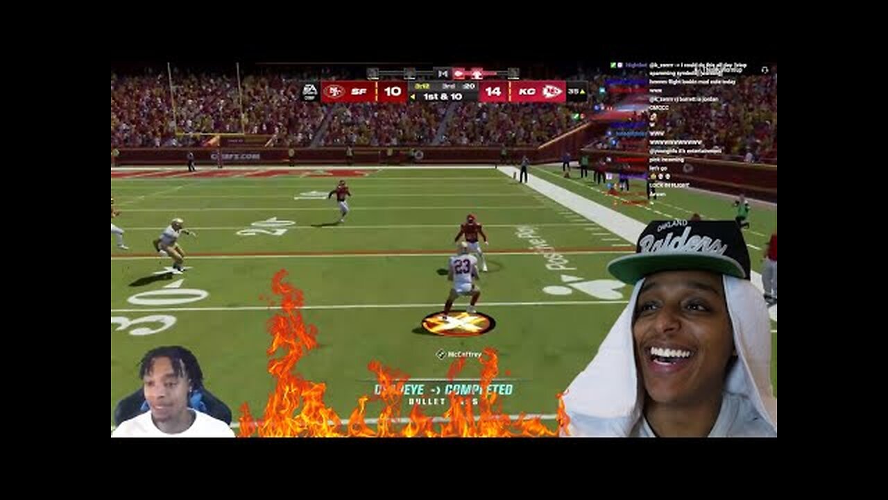 FlightReacts Vs Agent00 HILARIOUS Edge Of Seat Madden .