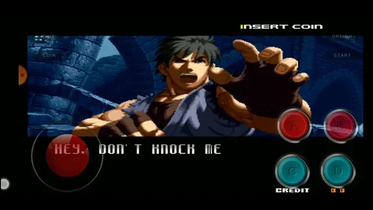 continuação da game play street fighter vs the king of fighters