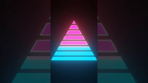 Vj Loop 2022: Retrowave Triangle. (sample animation)