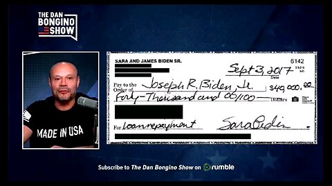 no evidence you say? here's a check from James Biden to Joe Biden with no documentation of the loan