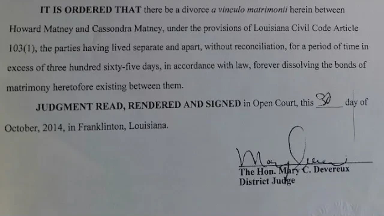 The reason i celebrate my Divorce Anniversary.