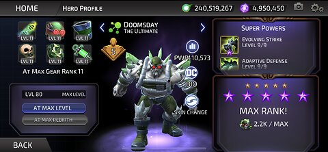 Showcasing the LONG Grind to Power Up Characters in DC Legends