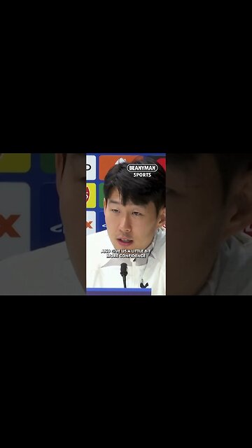 'I think this game could change the season and give us a boost! | Son Heung-Min 손흥민