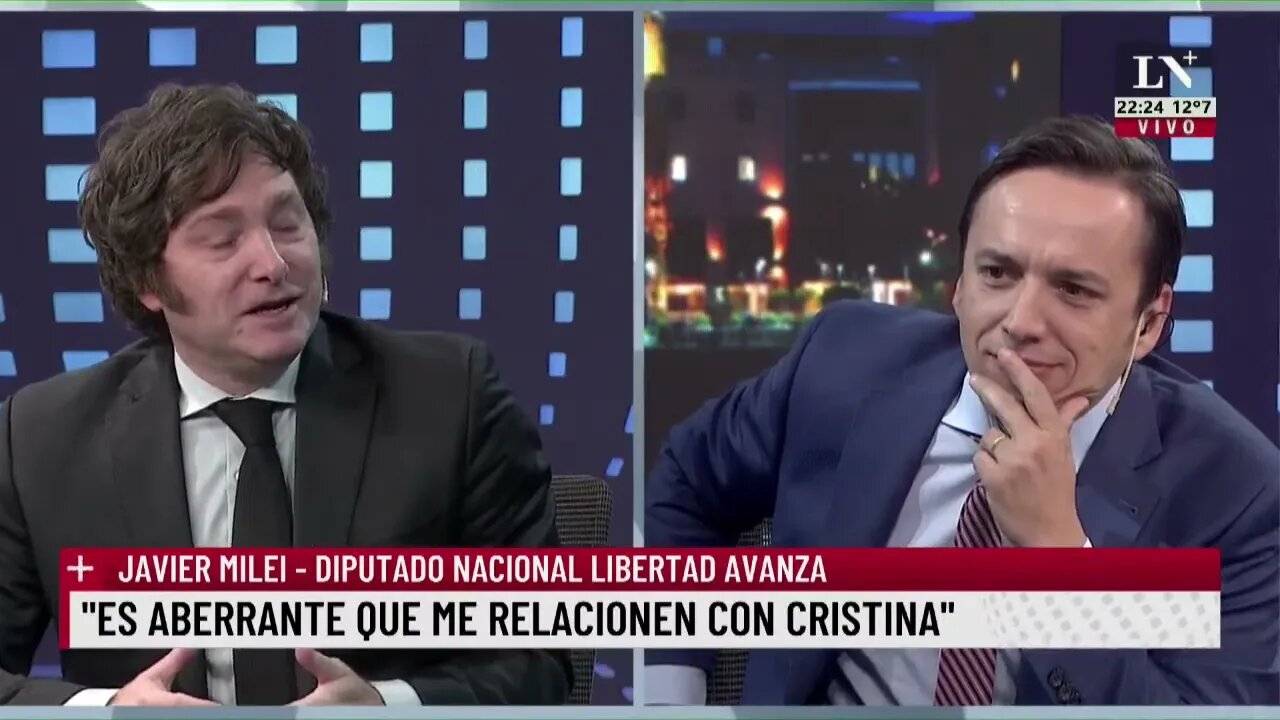 Javier Milei El que cobra un plan debería salir a trabajar