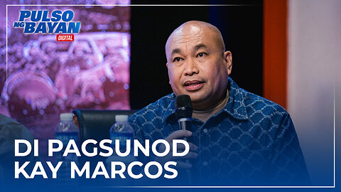 Balasahan sa hepe ng DCPO, di pagsunod kay Marcos Jr. ang dahilan ─Jay Sonza