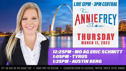 Ukraine & Russia, Parental rights in education, Jussie Smollett, & Madigan • Annie Frey Show 3/17/22