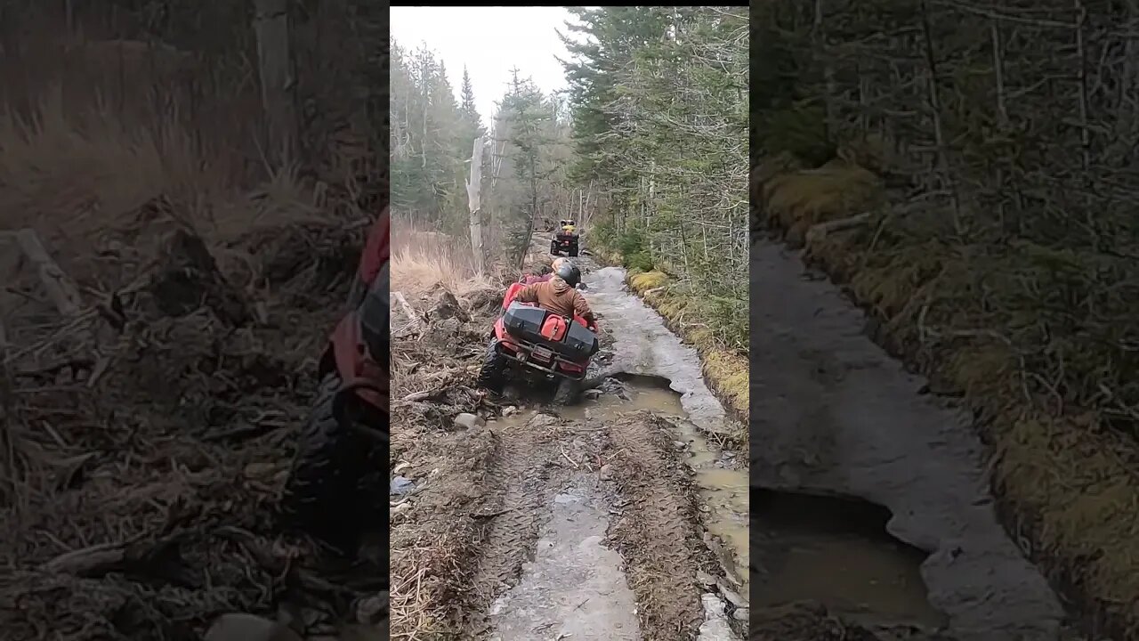 New kid problems. #obstacle #kawasaki #atv #icey #oakhillcrew #ohcnb