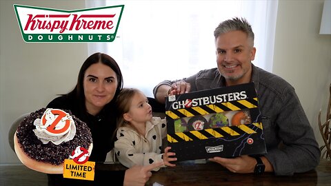 Brits Try 🎃 KRISPY KREME HALLOWEEN 🎃 GHOSTBUSTERS DONUTS in 2024