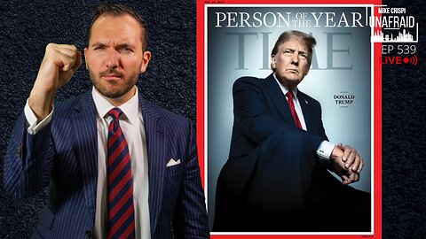 TRUMP WINS PERSON OF YEAR AND RINGS NYSE BELL LIVE!