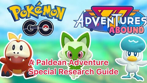 A Paldean Adventure Special Research Guide