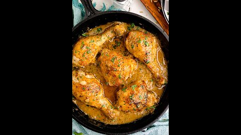 🔥Delicious smothered 🔥chicken leg piece 🤤🤤