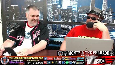 Monte and The Pharaoh Harley Race