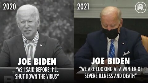 Biden said he would shut down the virus. He lied.