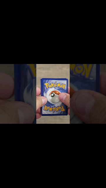 #SHORTS Unboxing a Random Pack of Pokemon Cards 375