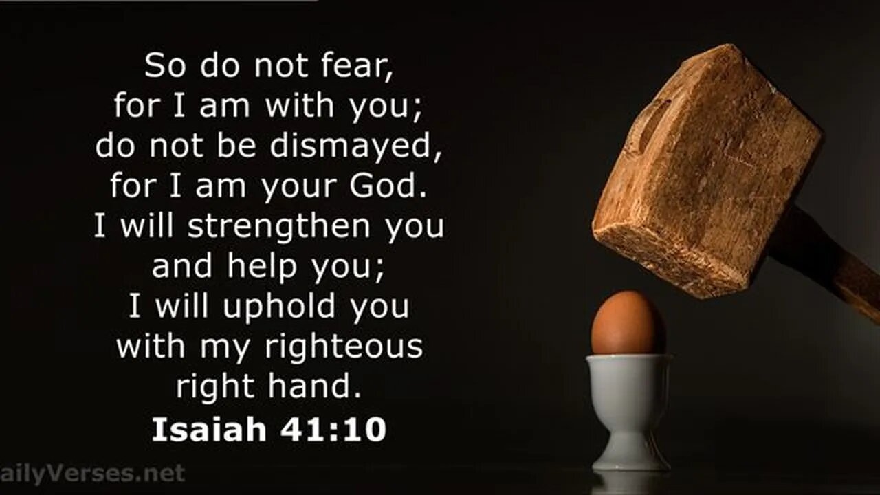 Do not fear God is with you