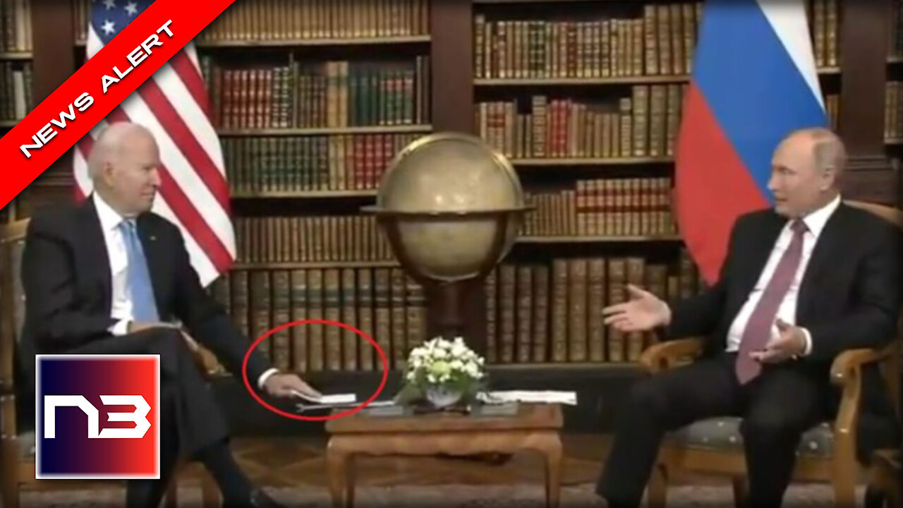 EVERYONE Noticed What was in Biden’s Hand while Meeting with Putin and Realized We Are DOOMED