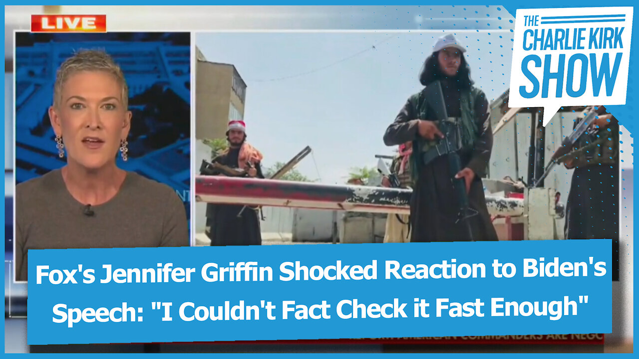 Fox's Jennifer Griffin Shocked Reaction to Biden's Speech: "I Couldn't Fact Check it Fast Enough"