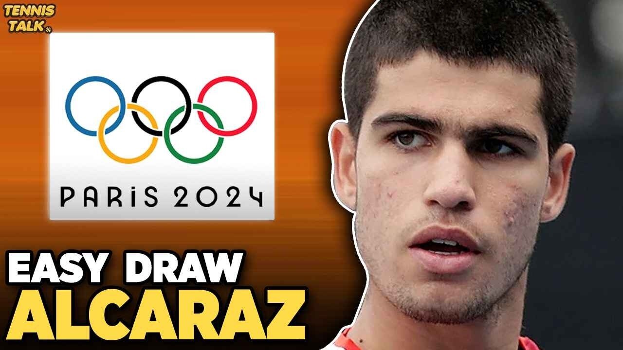 Alcaraz Gets Favorable Draw at Olympics 2024: Can He Capitalize?