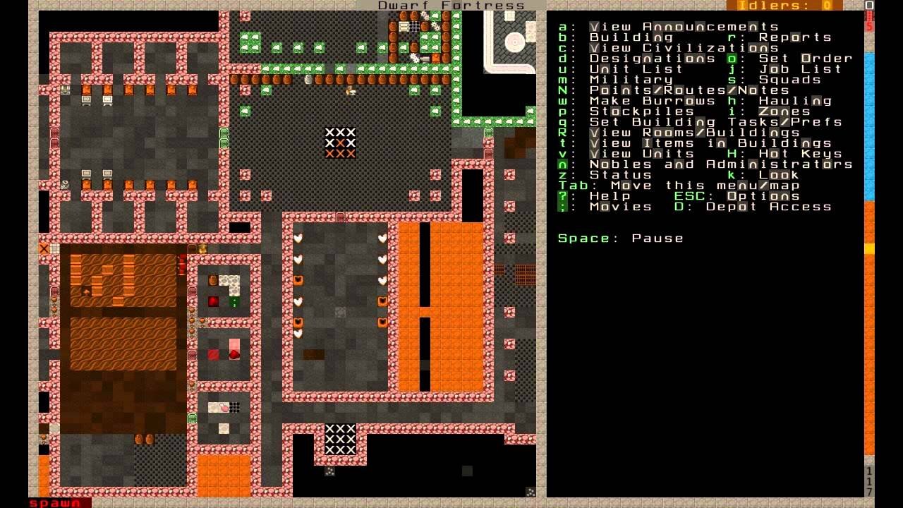 Dwarf Fortress Scarletrocks part 11 - Crafting Area stuff [let's play]