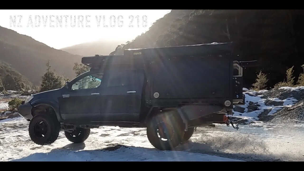 4WD SNOW CAMPING OVERLAND Adventure VLOG 218 Fallow Deer Hunting South Central NZ Josh James