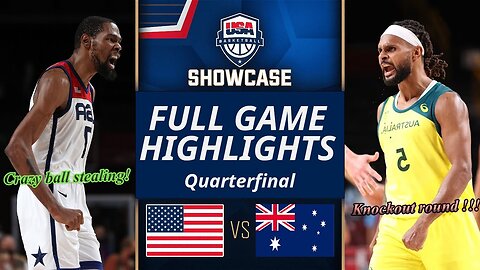 USA Vs Australia Full Game Highlights