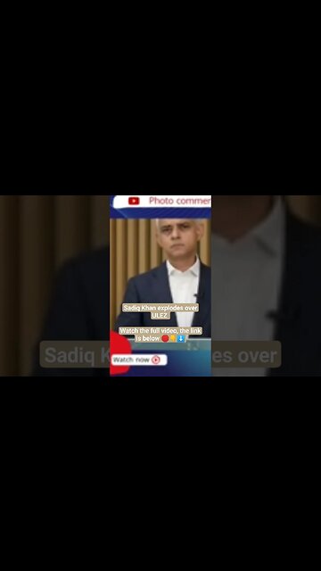 Sadiq Khan explodes over ULEZ