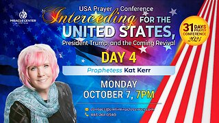 31 Days USA Prayer For President Trump: Day 4 // Prophetess Kat Kerr