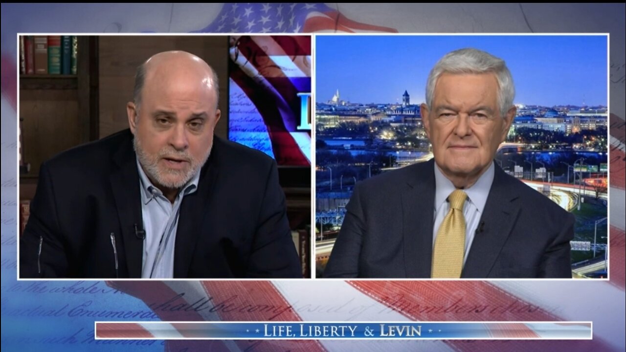 Mark Levin Says DOJ Is Playing With Fire After Newt Makes A Prediction