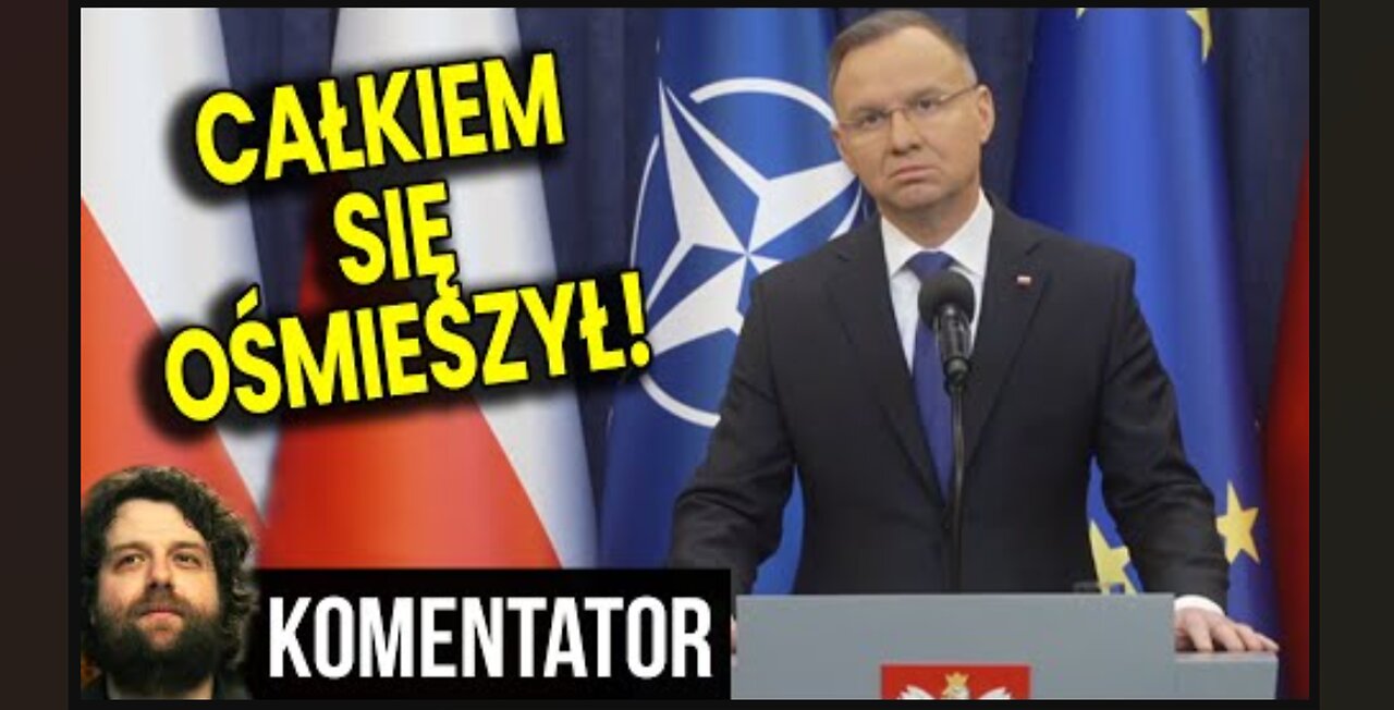 Duda Całkiem Się Ośmieszył! Wypłynęły Nagrania o Których Wolałby Zapomnieć! - Analiza