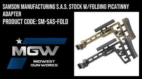 Samson Manufacturing S.A.S. Stock w/Folding Picatinny Adapter - SM-SAS-FOLD