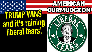 TRUMP WINS and it's raining liberal tears!