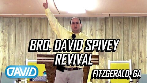 You Don't Know Who You Are • David Spivey (REVIVAL) 2017-12-18