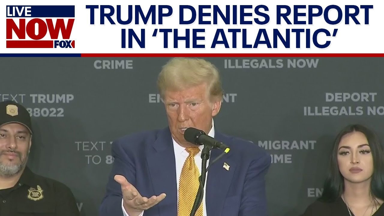 Trump denies 'The Atlantic' report about Hitler, Vanessa Guillen & more | LiveNOW from FOX