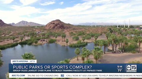 Lawsuit over plans to build private baseball facility at Papago Park