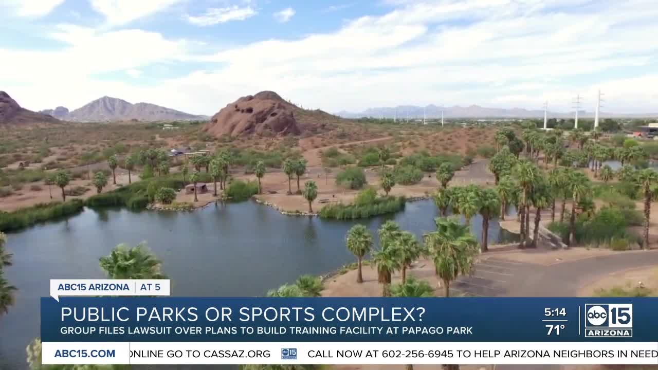 Lawsuit over plans to build private baseball facility at Papago Park