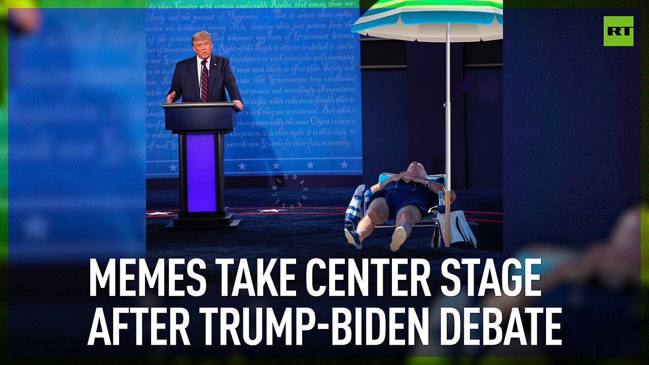 Memes take center stage after Trump-Biden debate