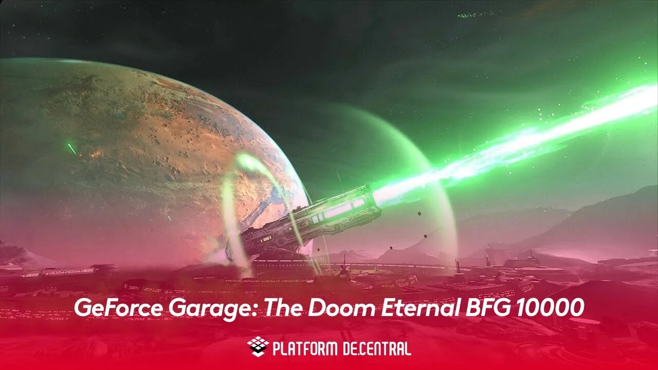 GeForce Garage The Doom Eternal BFG 10000