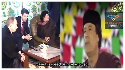 CHILLING GADDAFI PROPHECYON UKRAINE - AMERICA WILL COLLAPSE!!