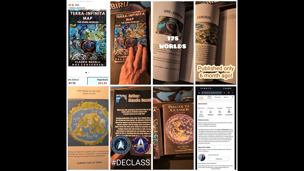 Terra - Infinita Map book