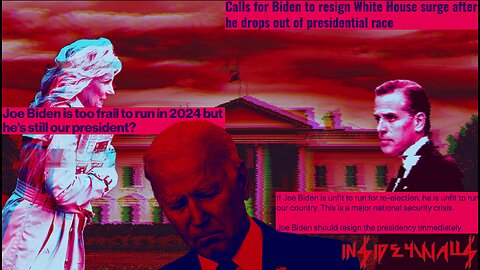 Joe Biden Now Facing Calls To OUT RIGHT RESIGN OFFICE Before Nov, After He Dropped Out Of 24' Race