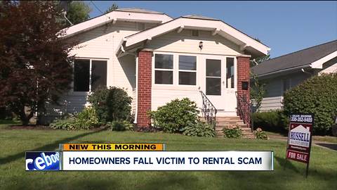 Homeowners fall victim to rental scam