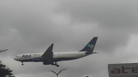 Airbus A330 PR-AIY antes de pousar de pousar em Manaus vindo de Campinas 01042021