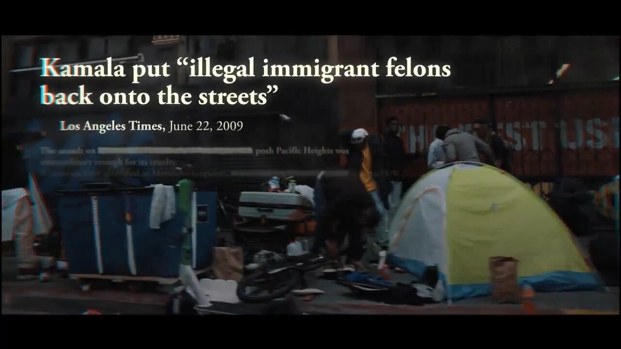 KAMALA put VIOLENT ILLEGALS—CONVICTED FELONS back onto the streets