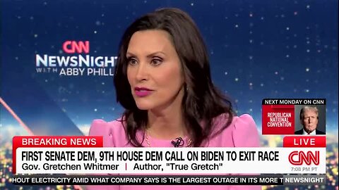 Whitmer on Biden Talking a Cognitive Test: ‘I Don’t Think it Would Hurt’