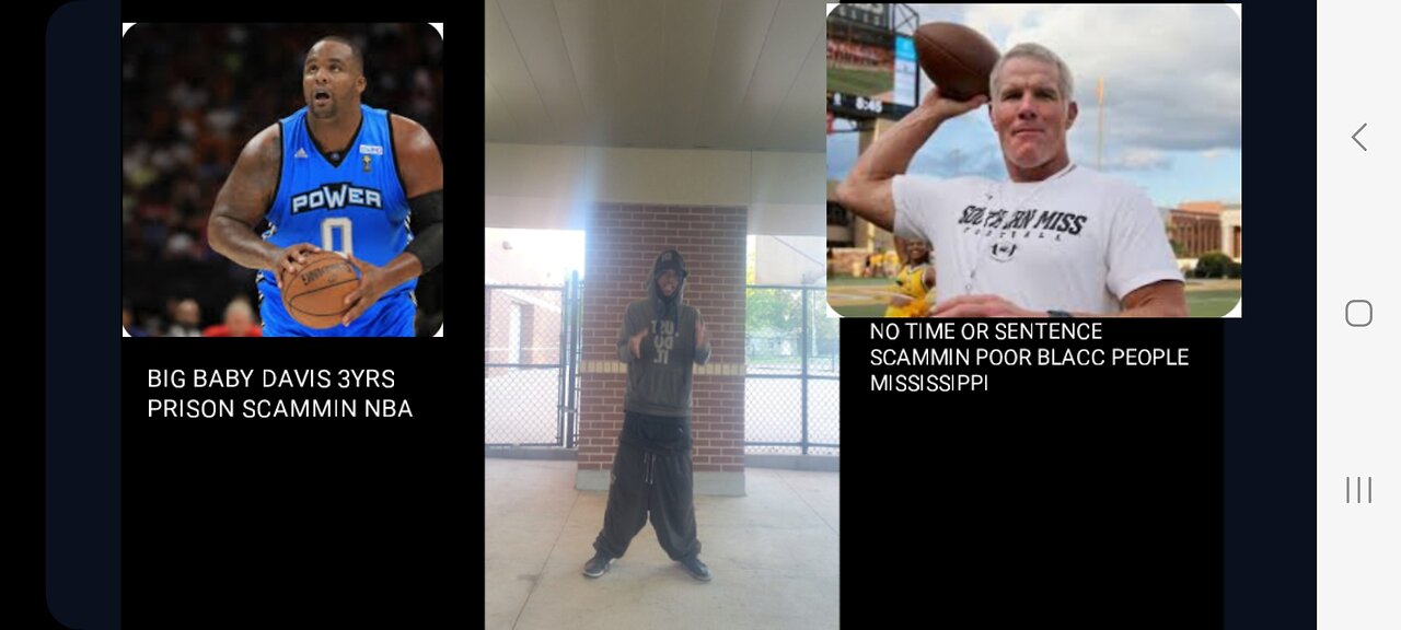 BIG BABY DAVIS SENTENCE 3YRS PRISON SCAMMIN NBA BRETT FARVE SCAM 5 MILL FROM BLK NUN💪🏾🔵