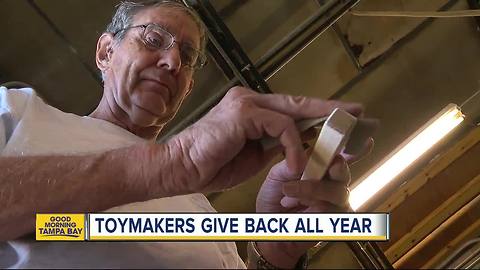 ToyMakers of East Lake spread joy all year by making toys for kids in hospitals and abuse shelters