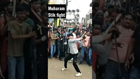 Muharram stick fight@mithun Utpal banerjee bloges