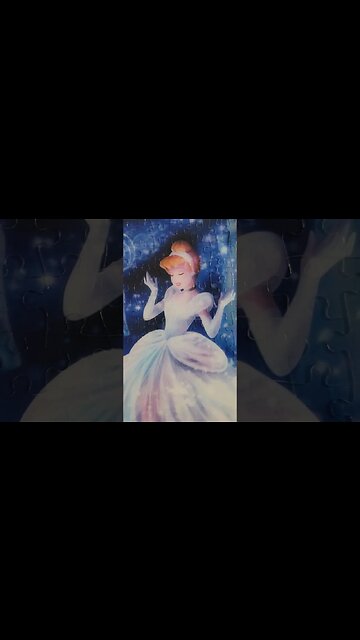Cinderella! So beautiful! #cinderella #puzzle #shorts #disney